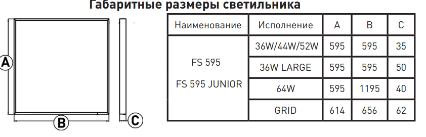 FS 595 JUNIOR EM 26,5W